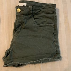 High waisted shorts